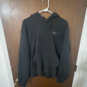 Puma Black Pullover Hoodie with Small Chest Logo